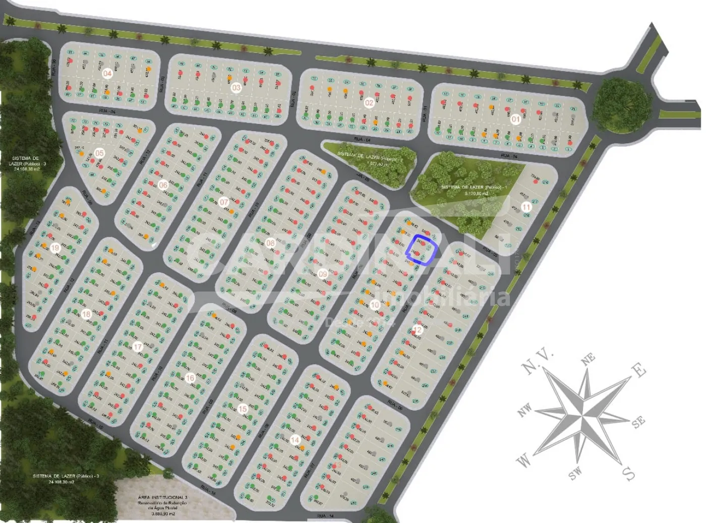 Terreno / Padr&atilde;o em S&atilde;o Carlos 