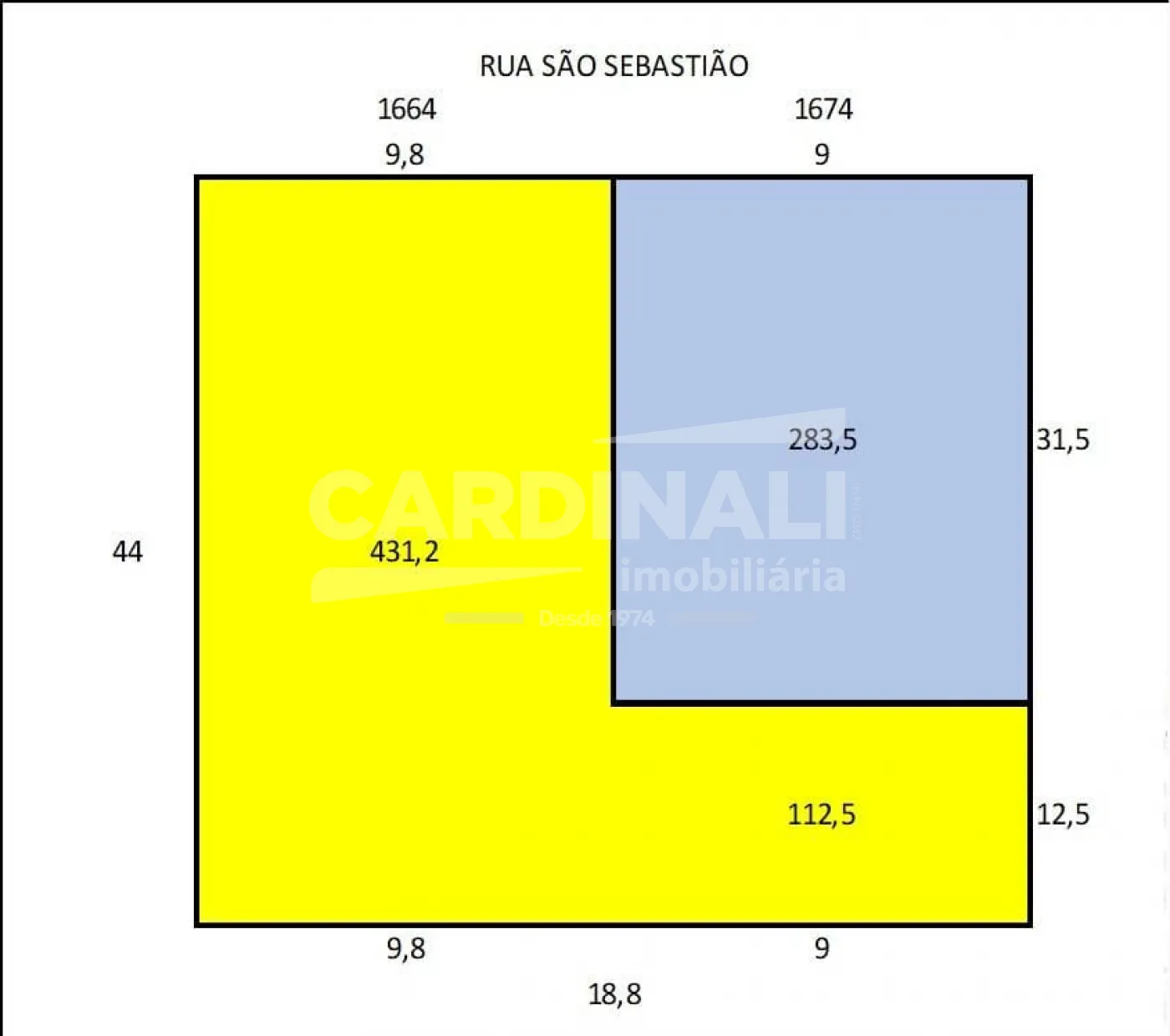 Terreno / Padr&atilde;o em S&atilde;o Carlos 