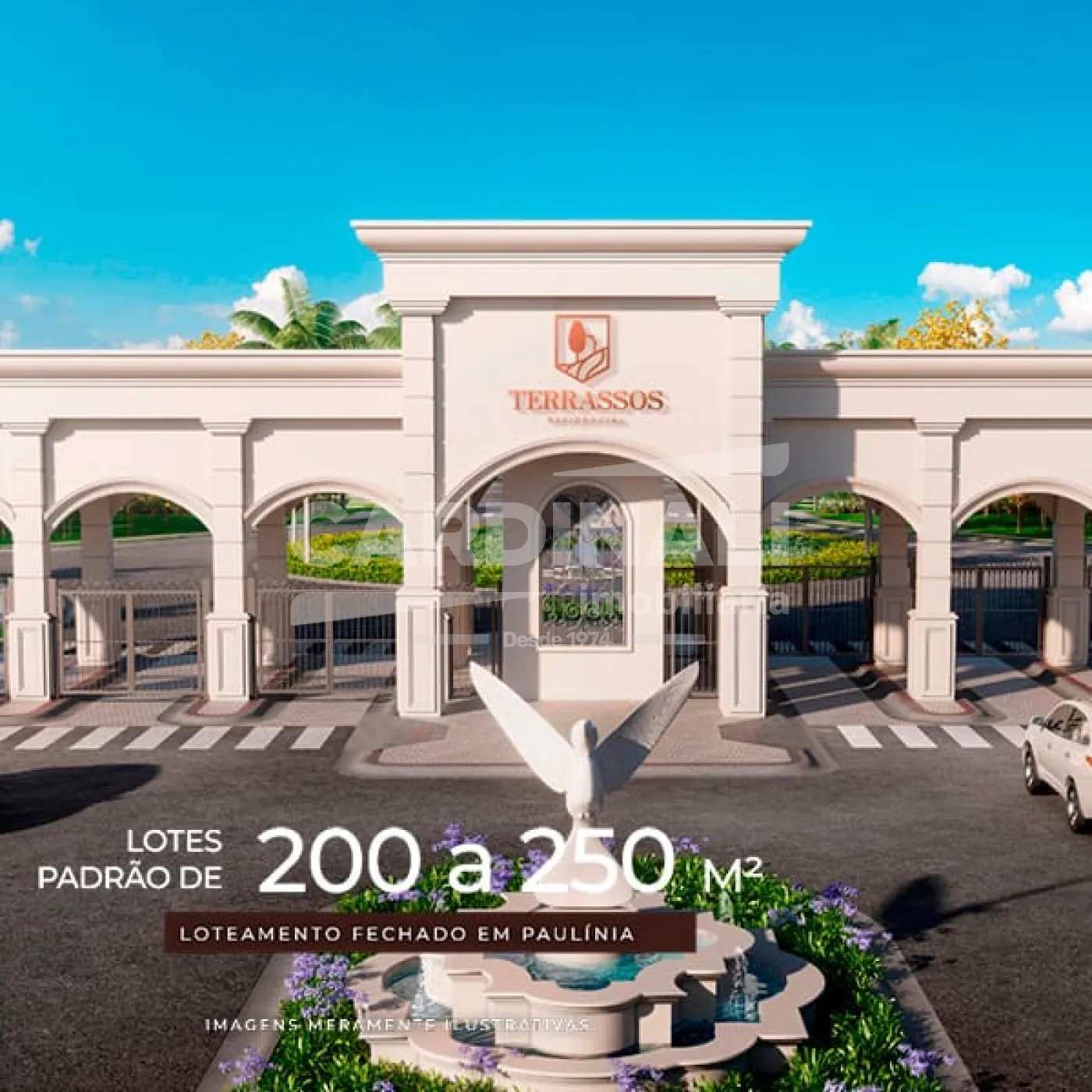 Terreno / Condom&iacute;nio em Paul&iacute;nia 