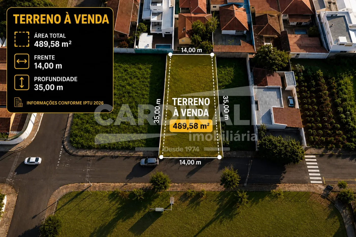 Comprar Terreno / Padr&atilde;o em Araraquara R$ 165.000,00 - Foto 2