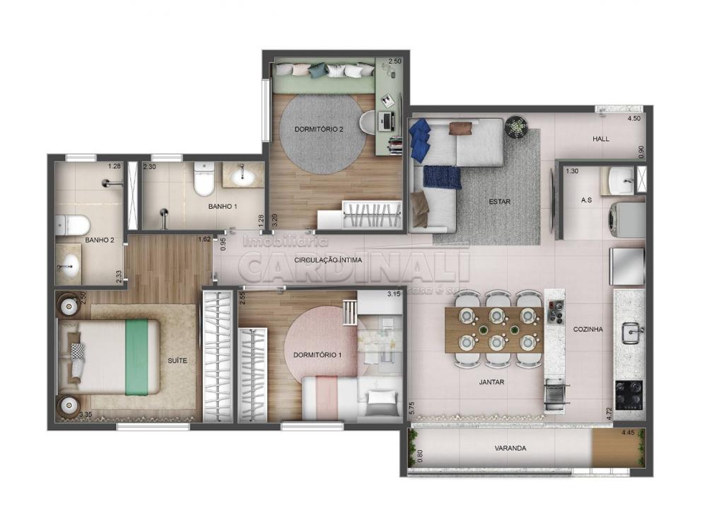 Alugar Apartamento / Padr&atilde;o em Araraquara R$ 2.000,00 - Foto 21