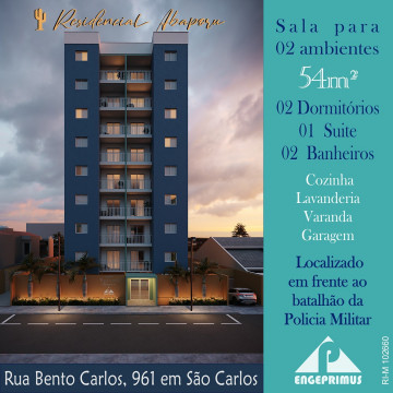 Apartamento / Padr&atilde;o em S&atilde;o Carlos 