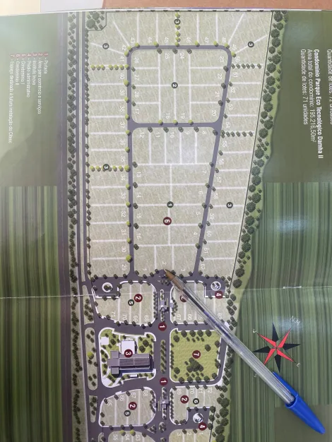 Sao Carlos Parque Tecnologico Damha II Sao Carlos Terreno Venda R$1.600.000,00 Condominio R$400,00  Area do terreno 1559.50m2 