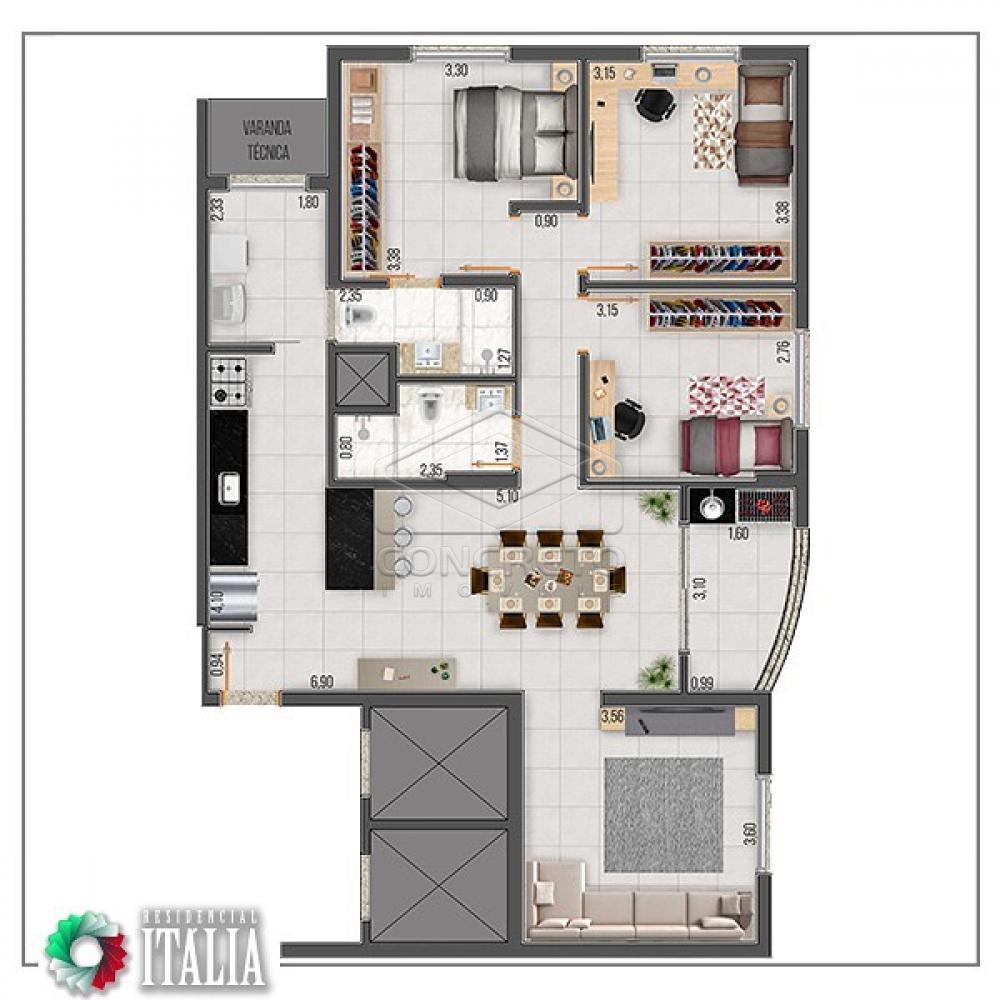 Alugar Apartamento / Padr&atilde;o em Len&ccedil;&oacute;is Paulista R$ 2.250,00 - Foto 39