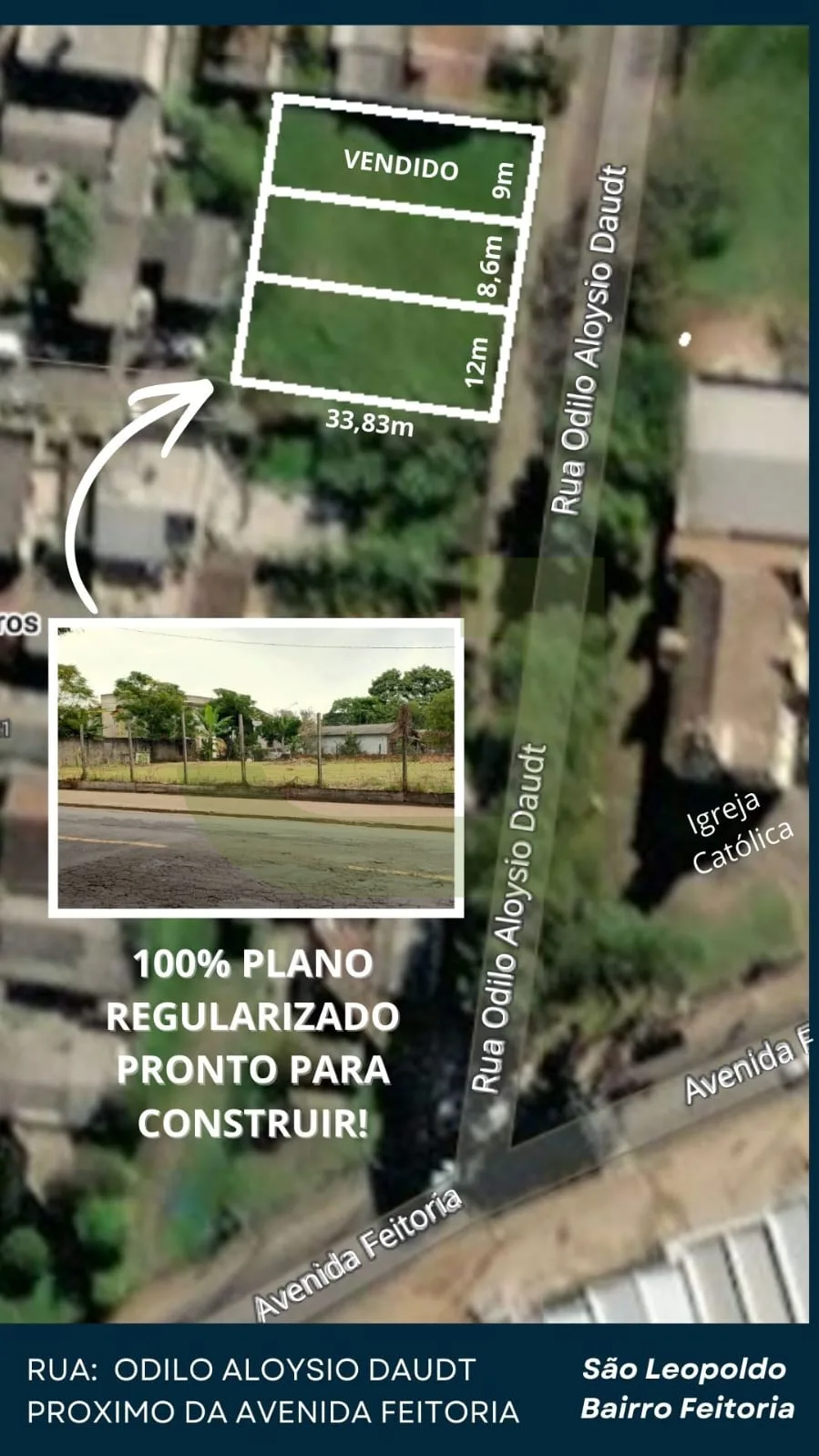 Comprar Terreno / Padr&atilde;o em S&atilde;o Leopoldo R$ 290.000,00 - Foto 2