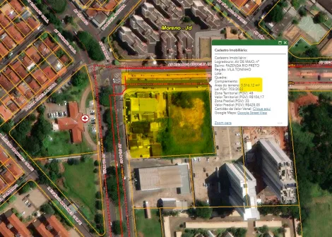 Sao Jose do Rio Preto Vila Sao Judas Tadeu Area Venda R$7.750.000,00  Area do terreno 5516.12m2 