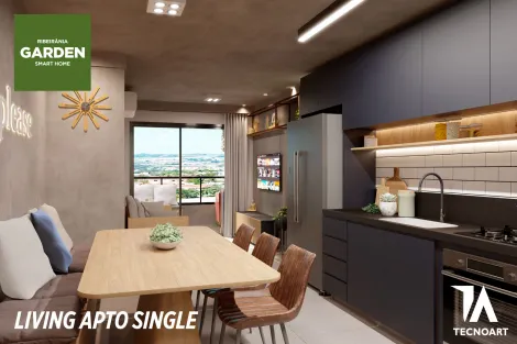 Ribeirao Preto Nova Ribeirania Apartamento Venda R$391.950,90 1 Dormitorio 1 Vaga Area construida 53.00m2