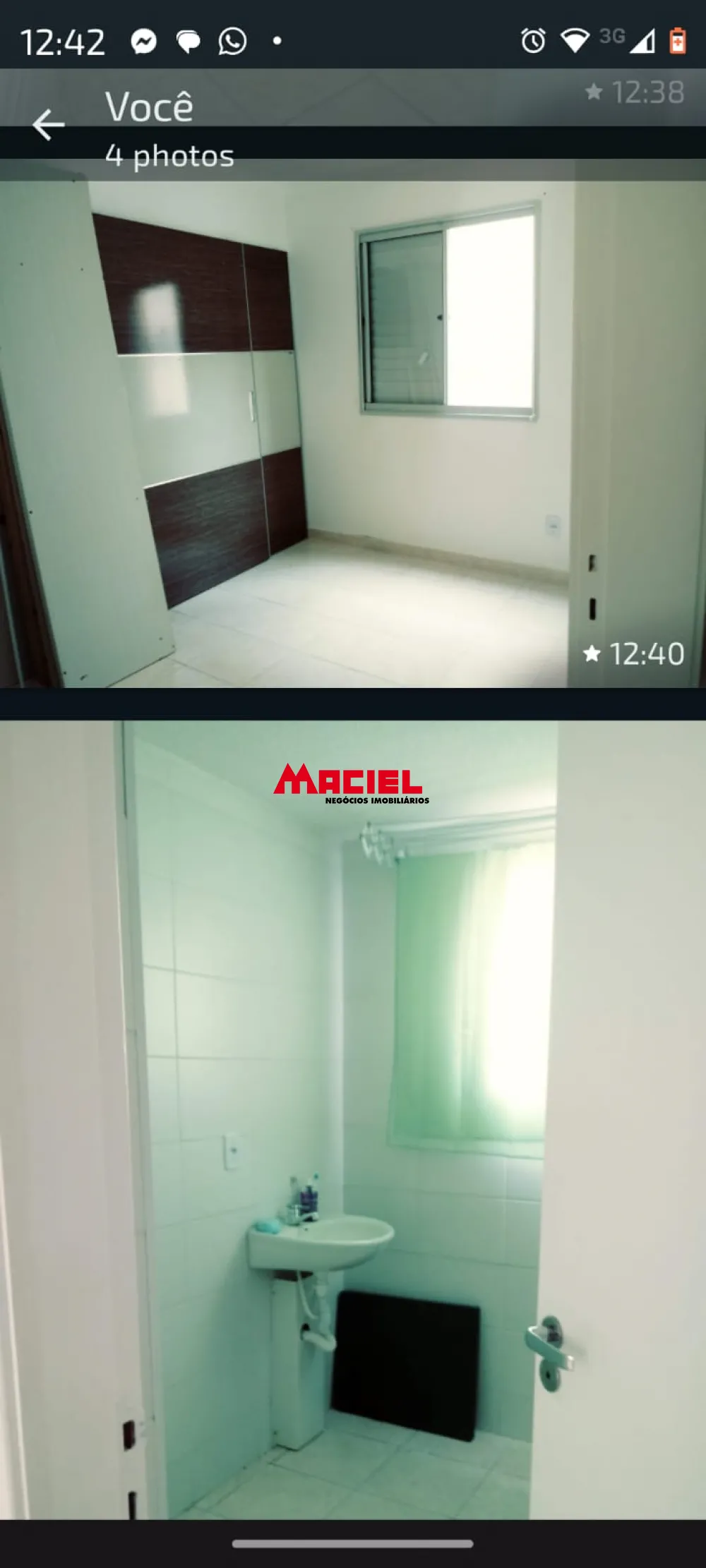 Alugar Apartamento / Padr&atilde;o em S&atilde;o Jos&eacute; dos Campos R$ 600,00 - Foto 4