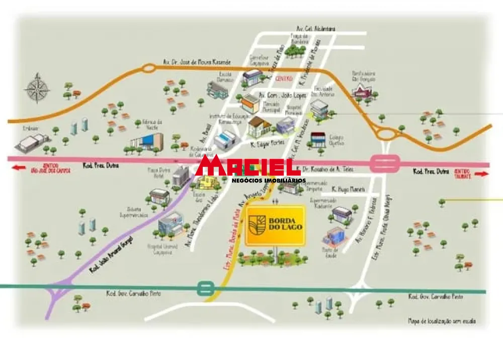 Comprar Terreno / Condom&iacute;nio em Ca&ccedil;apava R$ 460.000,00 - Foto 5