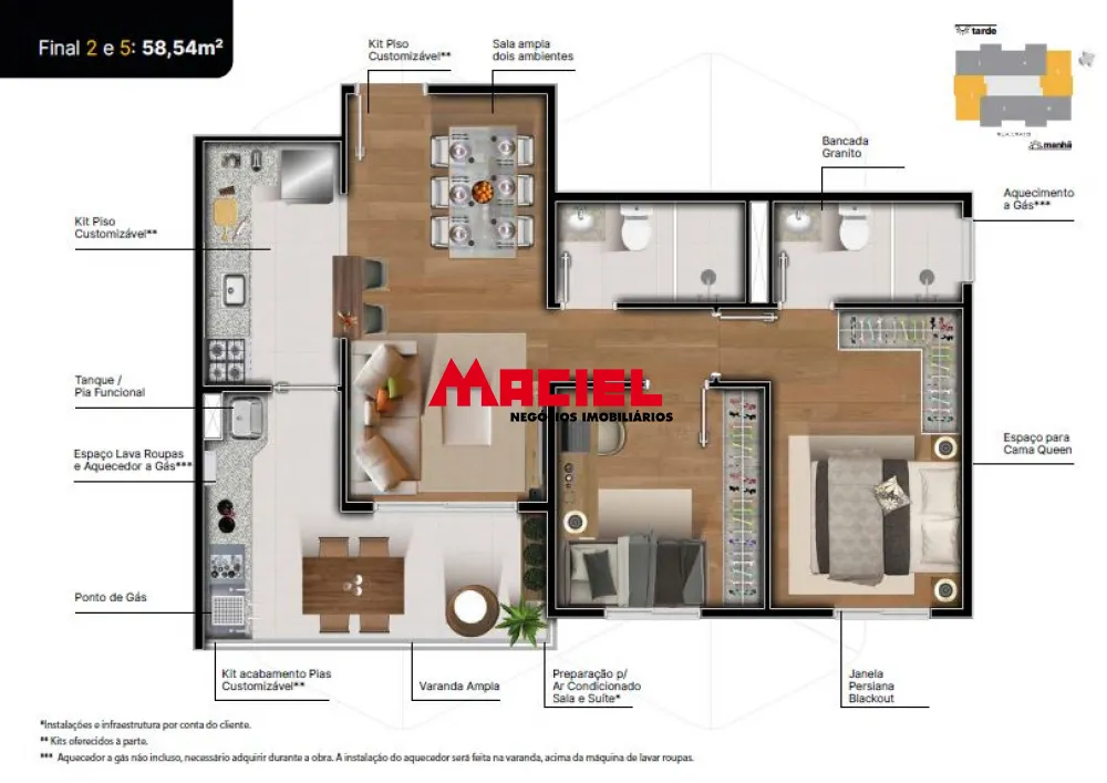 Comprar Apartamento / Padr&atilde;o em S&atilde;o Jos&eacute; dos Campos R$ 478.037,69 - Foto 4