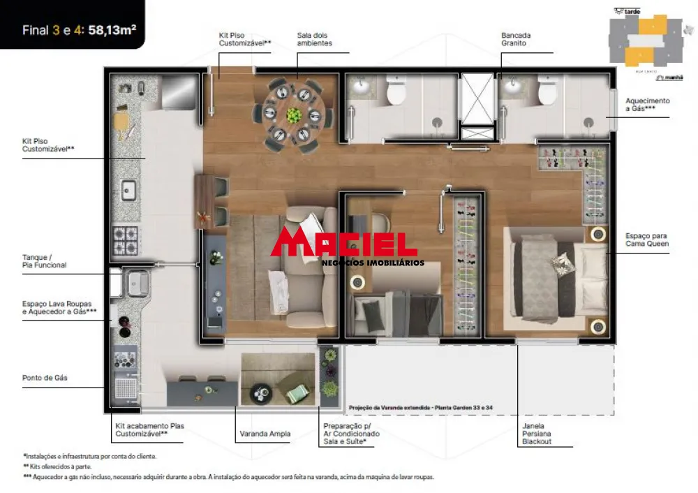 Comprar Apartamento / Padr&atilde;o em S&atilde;o Jos&eacute; dos Campos R$ 478.037,69 - Foto 12