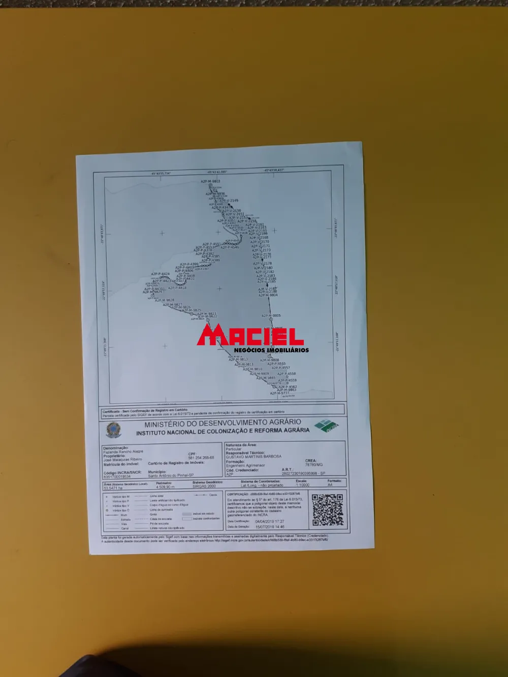 Comprar Terreno / &Aacute;rea em Santo Ant&ocirc;nio do Pinhal R$ 15.000.000,00 - Foto 3