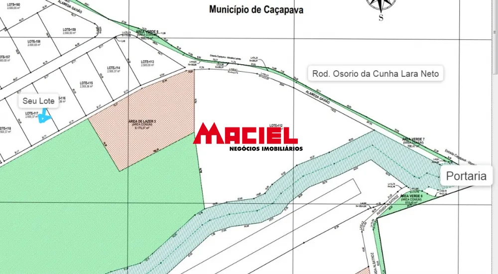 Comprar Terreno / Condom&iacute;nio em Ca&ccedil;apava R$ 700.000,00 - Foto 1