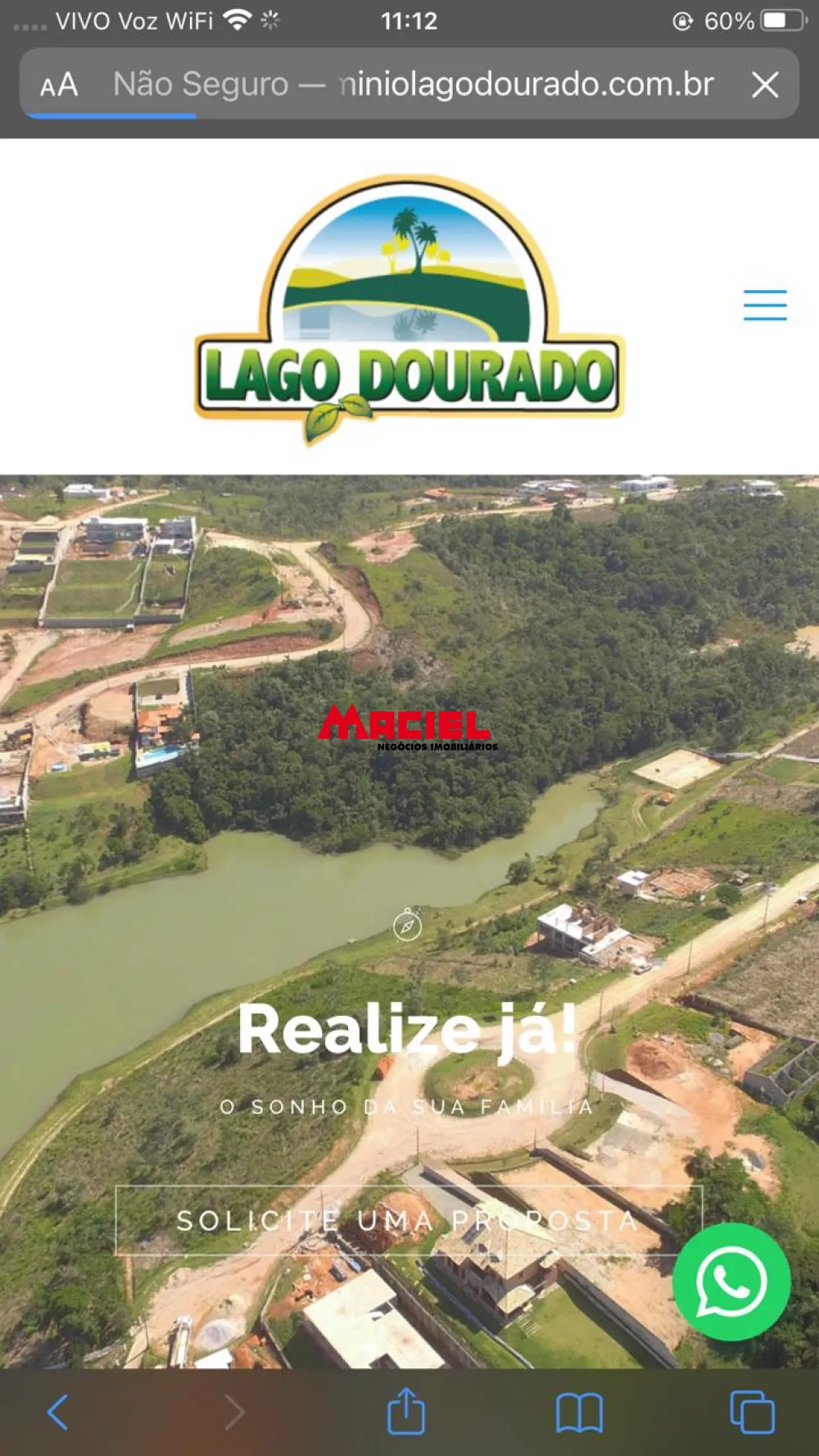 Comprar Terreno / Condom&iacute;nio em Jacare&iacute; R$ 350.000,00 - Foto 3