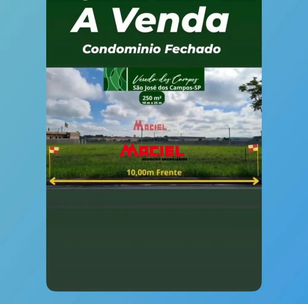 Comprar Terreno / Condom&iacute;nio em S&atilde;o Jos&eacute; dos Campos R$ 450.000,00 - Foto 7