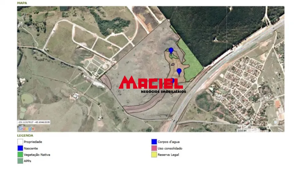 Comprar Terreno / &Aacute;rea em Ca&ccedil;apava R$ 30.100.000,00 - Foto 6