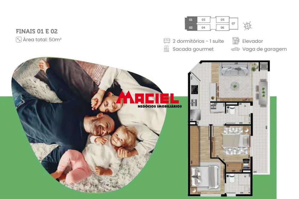 Comprar Apartamento / Padr&atilde;o em S&atilde;o Jos&eacute; dos Campos R$ 416.514,84 - Foto 10