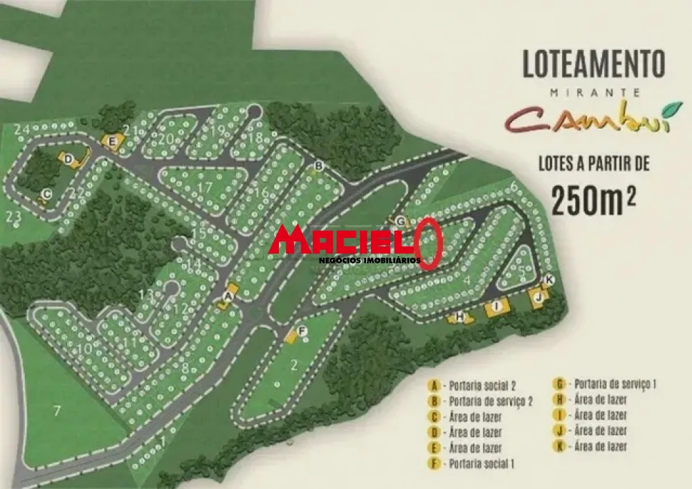 Comprar Terreno / Condom&iacute;nio em S&atilde;o Jos&eacute; dos Campos R$ 320.000,00 - Foto 2