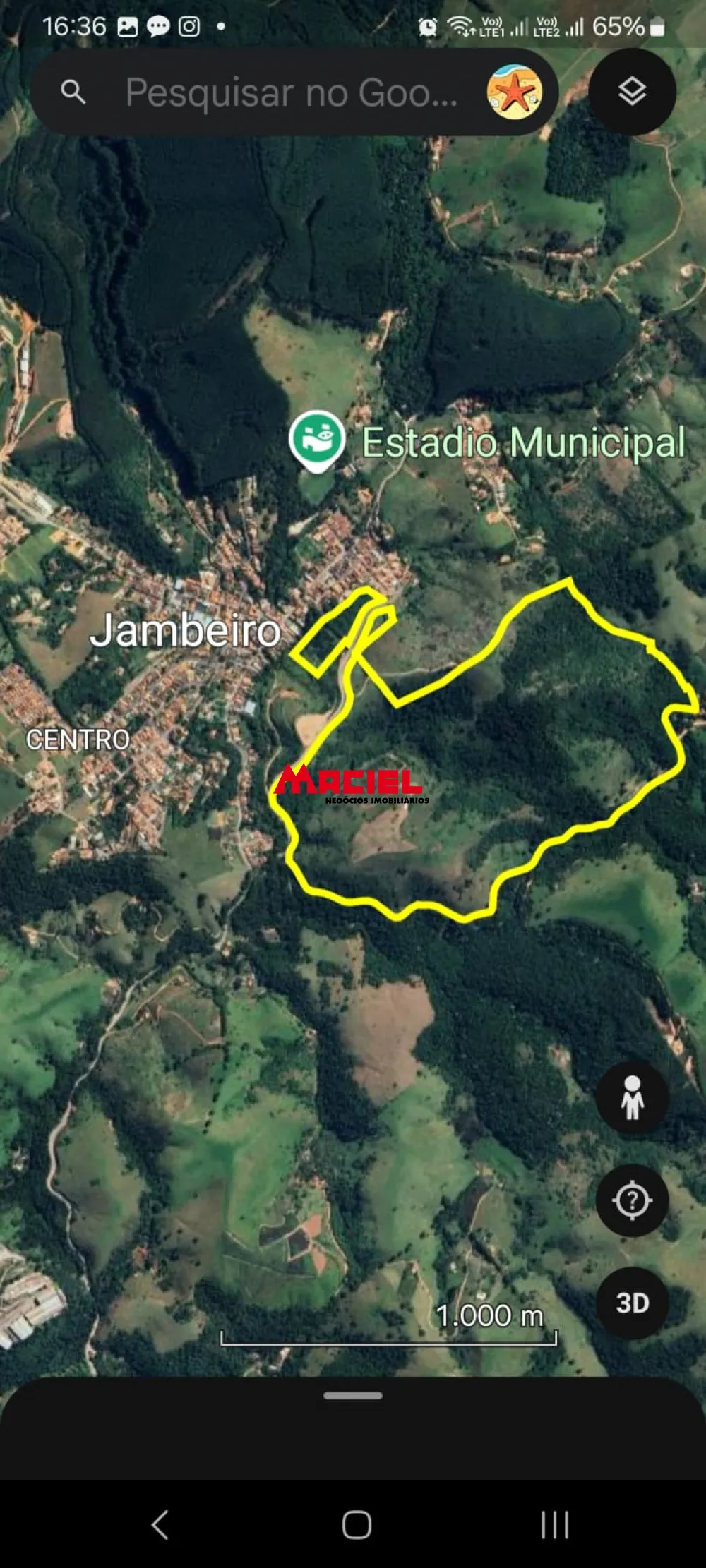 Comprar Terreno / &Aacute;rea em Jambeiro R$ 3.000.000,00 - Foto 1