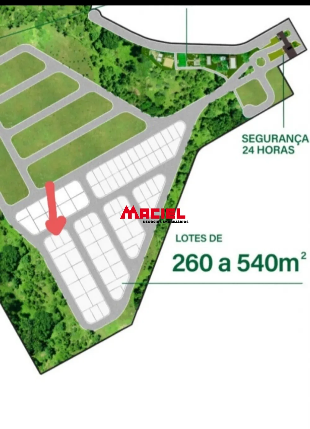 Comprar Terreno / Condom&iacute;nio em Ca&ccedil;apava R$ 330.000,00 - Foto 2