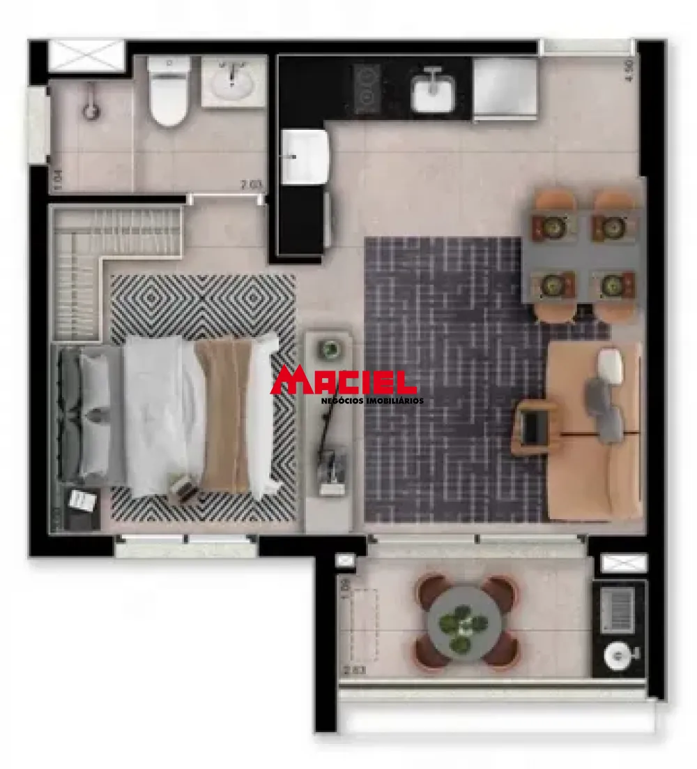 Comprar Apartamento / Padr&atilde;o em S&atilde;o Jos&eacute; dos Campos R$ 479.000,00 - Foto 11