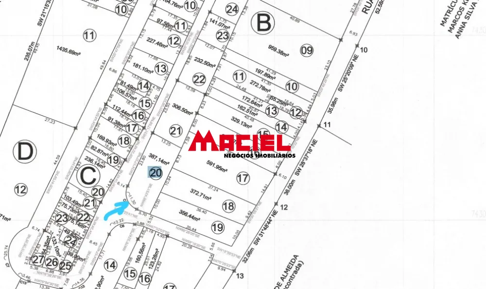 Comprar Terreno / Padr&atilde;o em S&atilde;o Jos&eacute; dos Campos R$ 155.000,00 - Foto 2