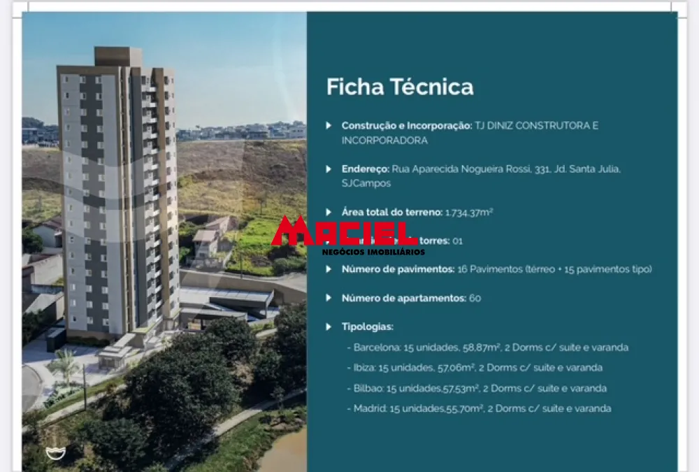 Comprar Apartamento / Padr&atilde;o em S&atilde;o Jos&eacute; dos Campos R$ 323.060,00 - Foto 4