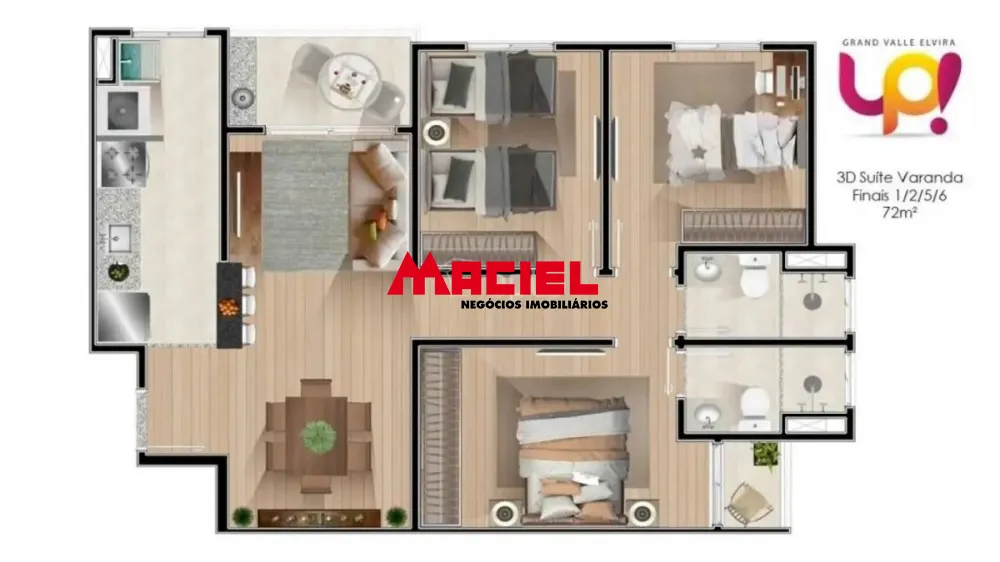 Comprar Apartamento / Padr&atilde;o em Jacare&iacute; R$ 435.000,00 - Foto 10