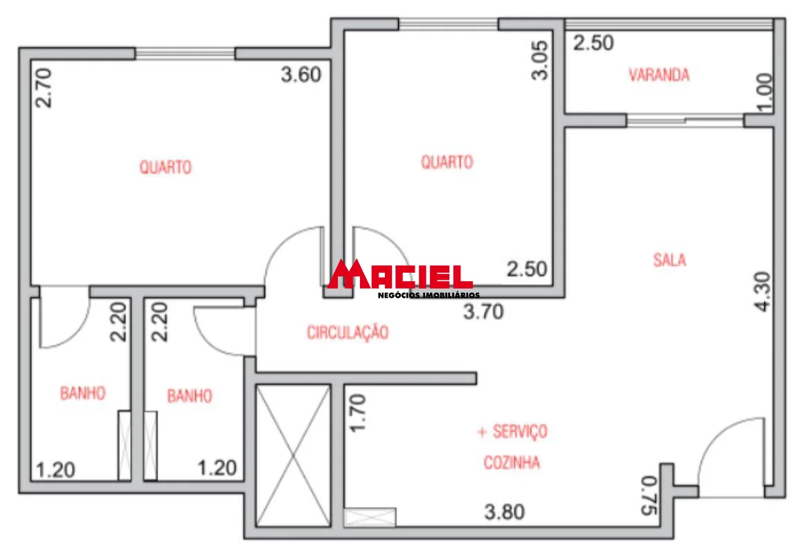 Comprar Apartamento / Padr&atilde;o em S&atilde;o Jos&eacute; dos Campos R$ 350.000,00 - Foto 10