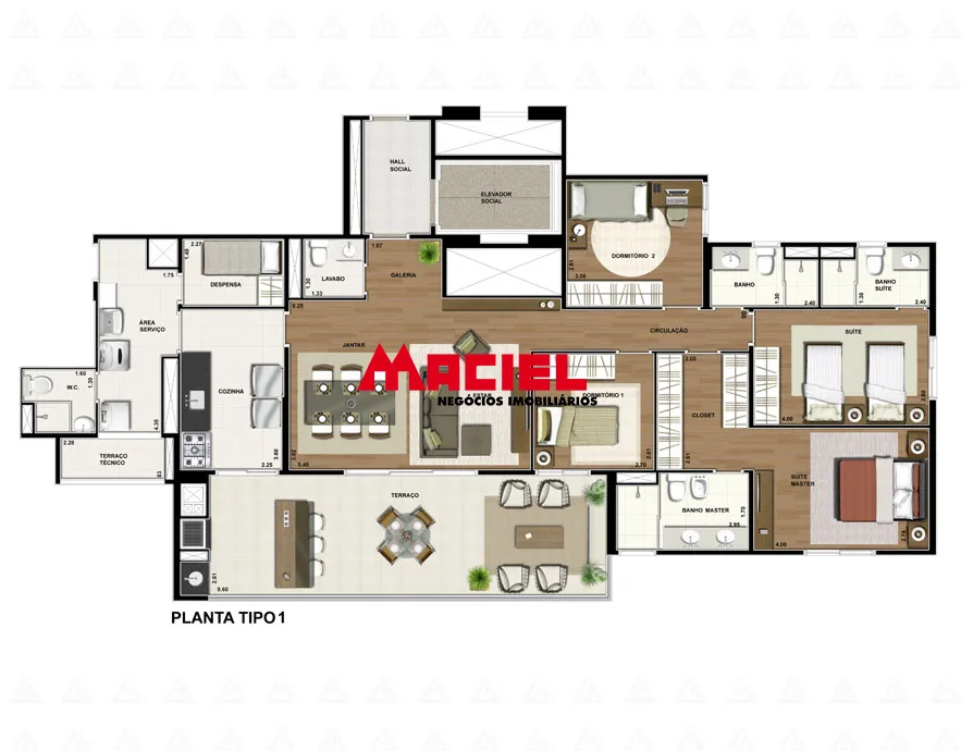 Comprar Apartamento / Padr&atilde;o em S&atilde;o Jos&eacute; dos Campos R$ 1.600.000,00 - Foto 51