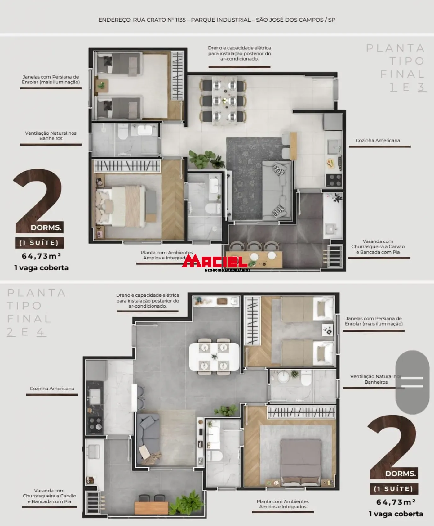 Comprar Apartamento / Padr&atilde;o em S&atilde;o Jos&eacute; dos Campos R$ 545.000,00 - Foto 4