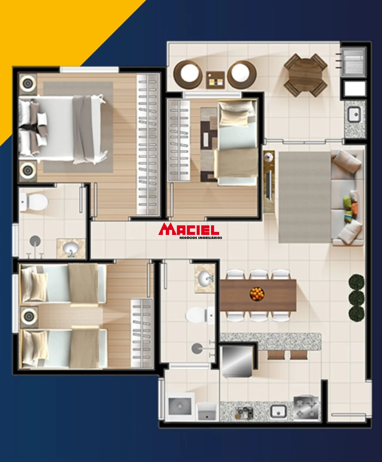 Comprar Apartamento / Padr&atilde;o em Jacare&iacute; R$ 600.000,00 - Foto 15