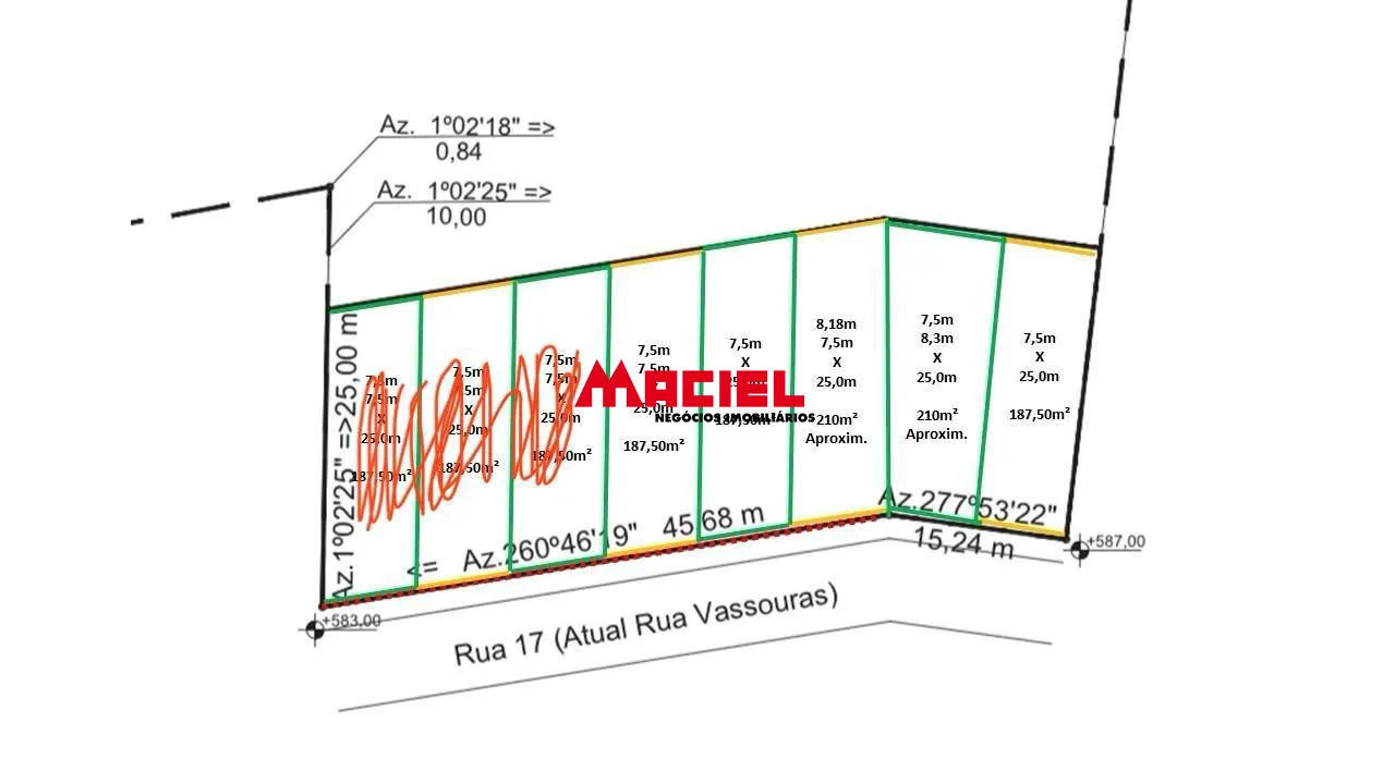 Comprar Terreno / &Aacute;rea em S&atilde;o Jos&eacute; dos Campos R$ 149.000,00 - Foto 1