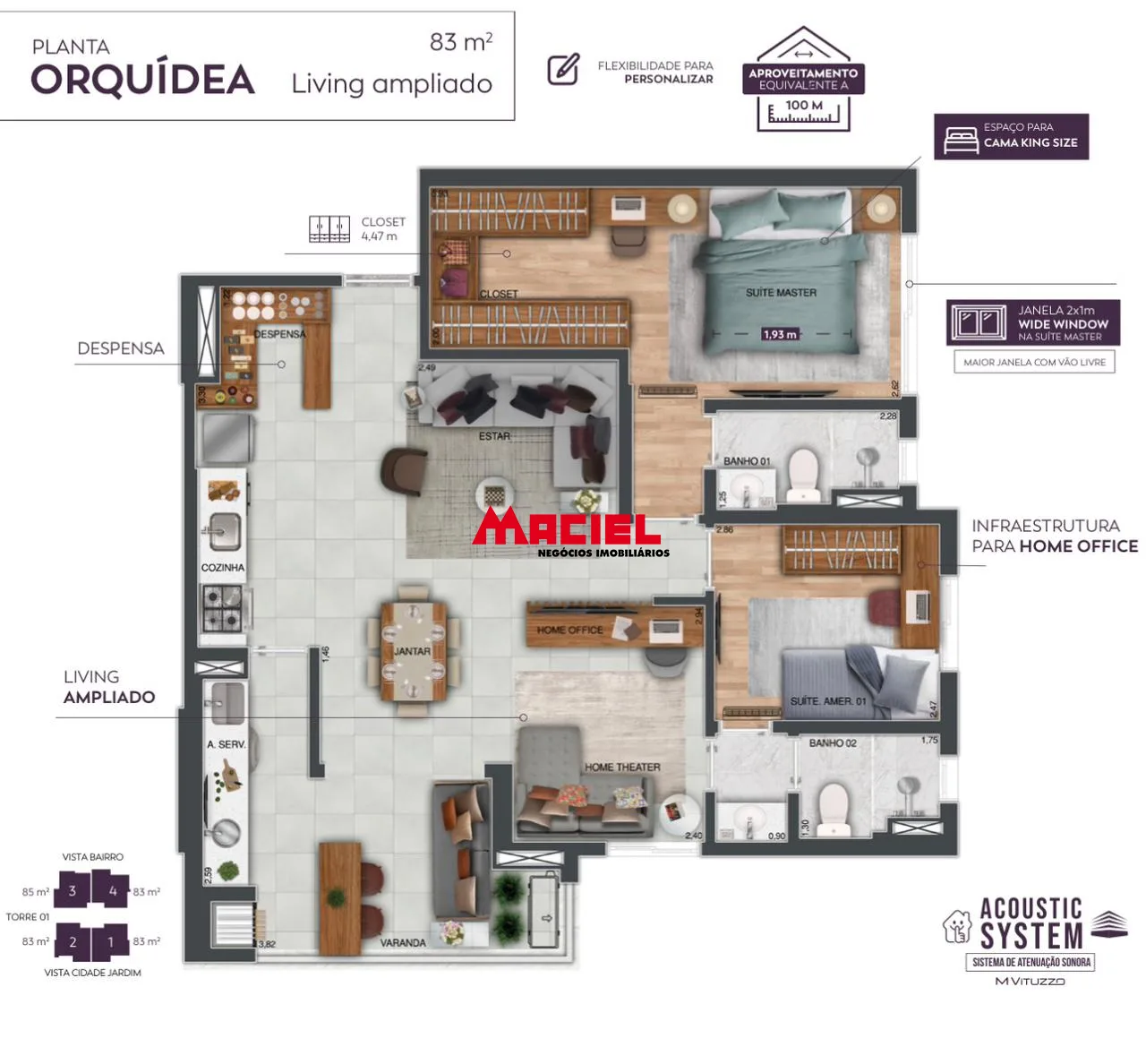 Comprar Apartamento / Padr&atilde;o em S&atilde;o Jos&eacute; dos Campos R$ 930.000,00 - Foto 12