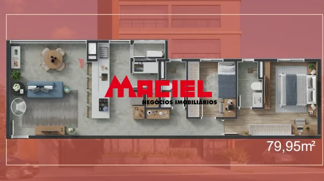 Comprar Apartamento / Padr&atilde;o em S&atilde;o Jos&eacute; dos Campos R$ 1.100.000,00 - Foto 2