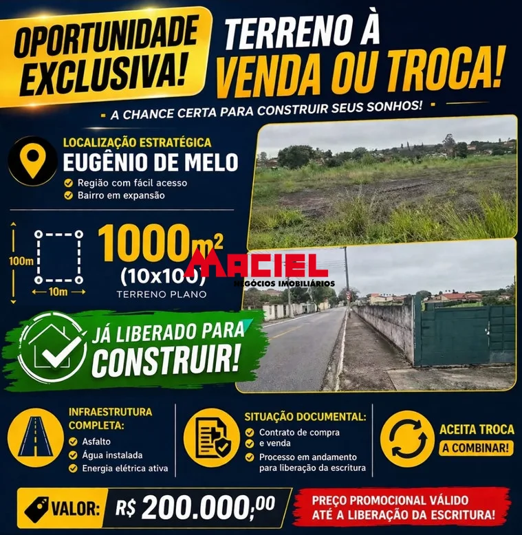 Comprar Terreno / Padr&atilde;o em S&atilde;o Jos&eacute; dos Campos R$ 200.000,00 - Foto 5