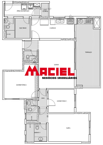 Comprar Apartamento / Padr&atilde;o em S&atilde;o Jos&eacute; dos Campos R$ 1.790.000,00 - Foto 17