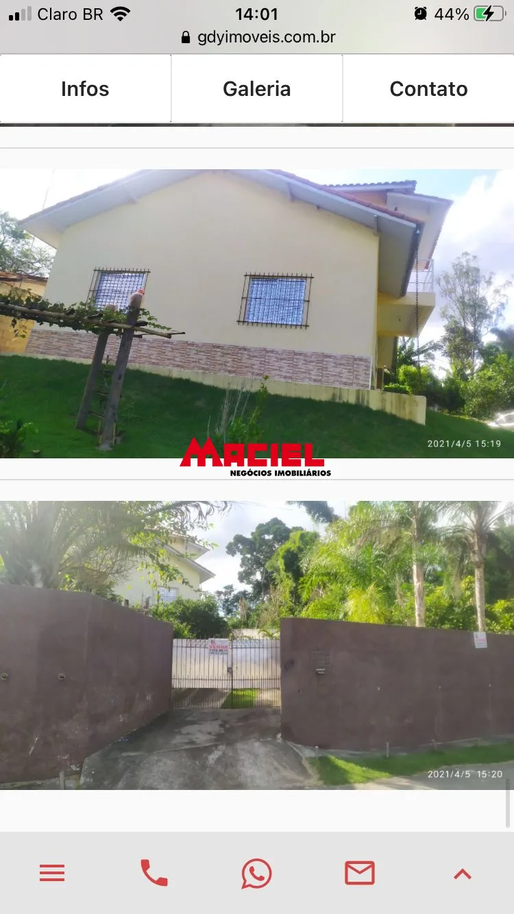 Comprar Rural / Fazenda, S&iacute;tio e Ch&aacute;cara em S&atilde;o Jos&eacute; dos Campos R$ 950.000,00 - Foto 3