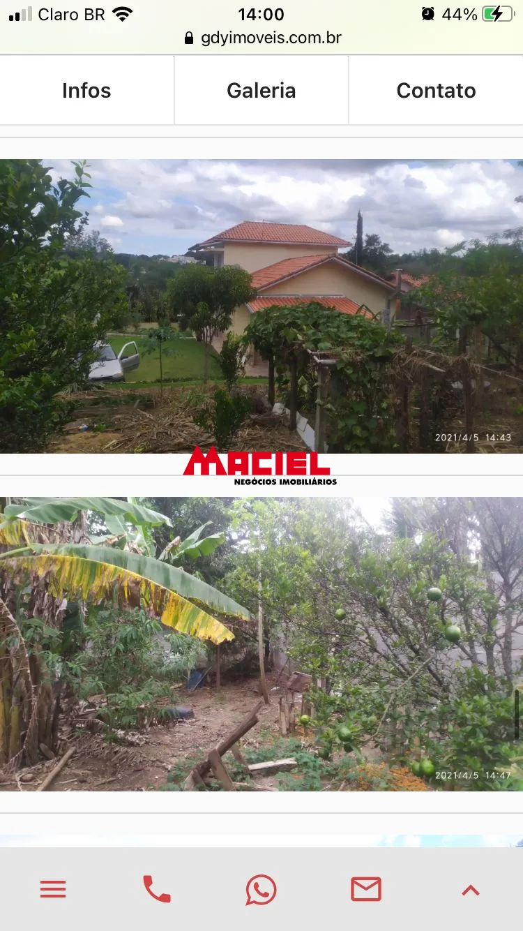 Comprar Rural / Fazenda, S&iacute;tio e Ch&aacute;cara em S&atilde;o Jos&eacute; dos Campos R$ 950.000,00 - Foto 5