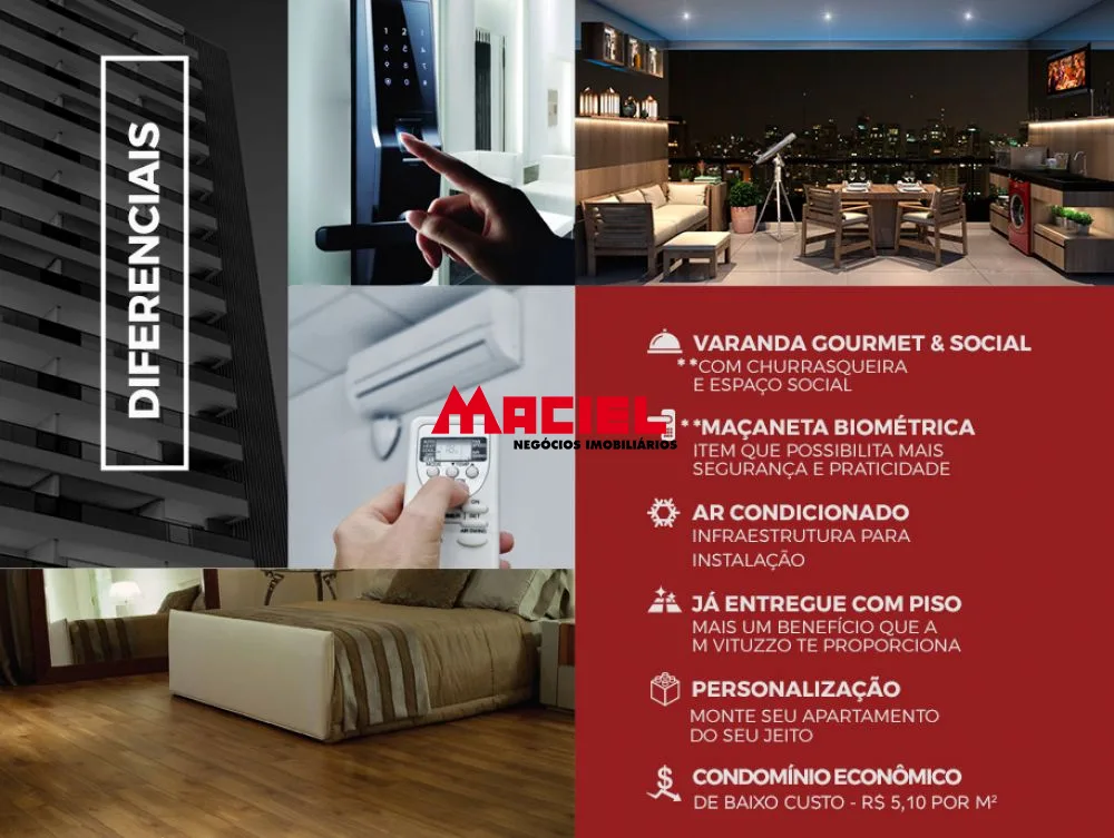 Comprar Apartamento / Padr&atilde;o em S&atilde;o Jos&eacute; dos Campos R$ 590.000,00 - Foto 12
