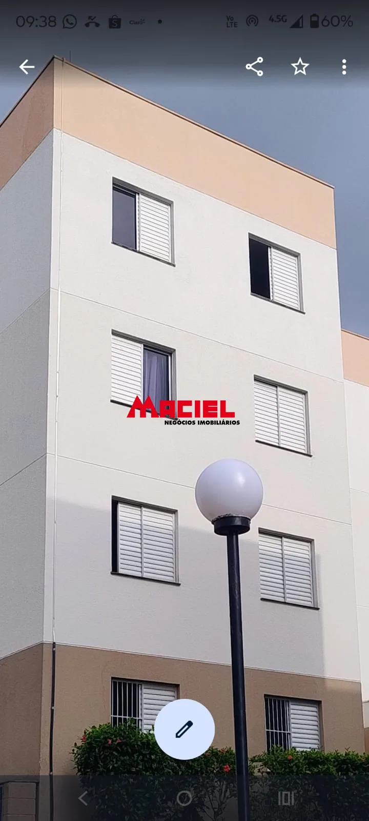 Comprar Apartamento / Padr&atilde;o em S&atilde;o Jos&eacute; dos Campos R$ 190.000,00 - Foto 2