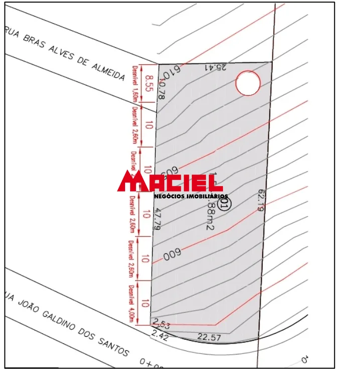 Comprar Terreno / Padr&atilde;o em S&atilde;o Jos&eacute; dos Campos R$ 356.000,00 - Foto 1