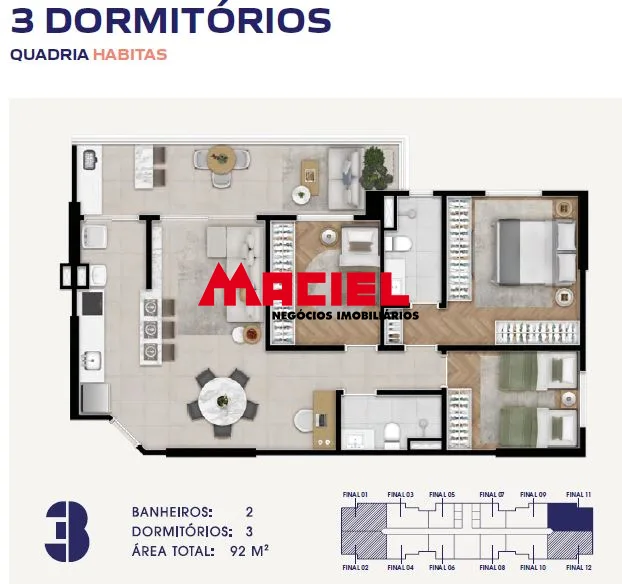 Comprar Apartamento / Padr&atilde;o em S&atilde;o Jos&eacute; dos Campos R$ 1.300.000,00 - Foto 34