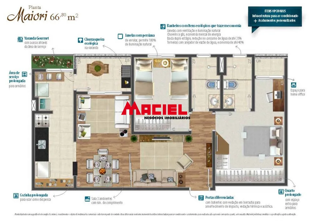 Comprar Apartamento / Padr&atilde;o em S&atilde;o Jos&eacute; dos Campos R$ 570.000,00 - Foto 60
