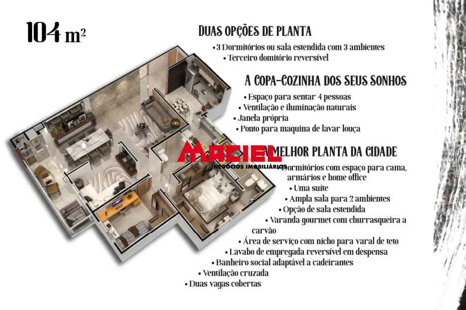 Comprar Apartamento / Padr&atilde;o em S&atilde;o Jos&eacute; dos Campos R$ 950.000,00 - Foto 8