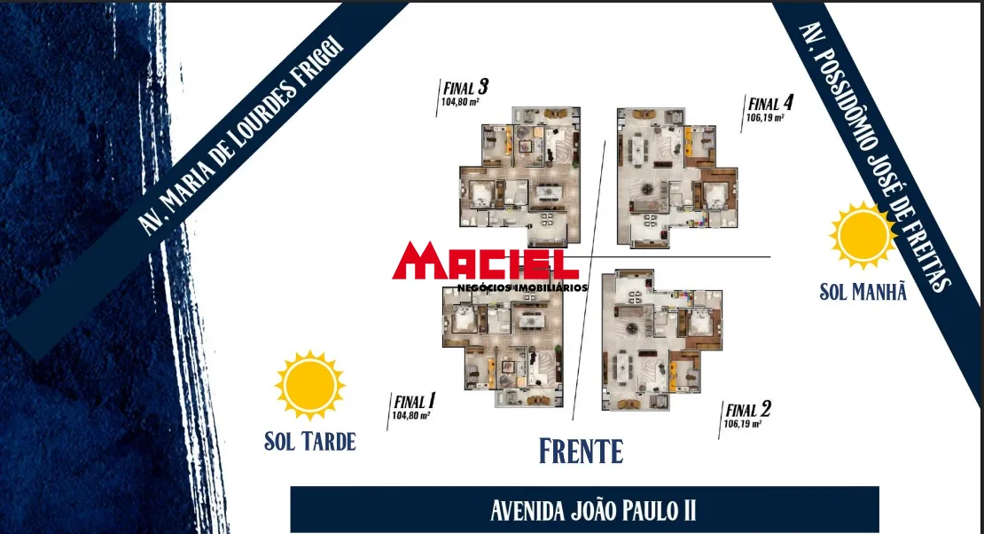 Comprar Apartamento / Padr&atilde;o em S&atilde;o Jos&eacute; dos Campos R$ 950.000,00 - Foto 9