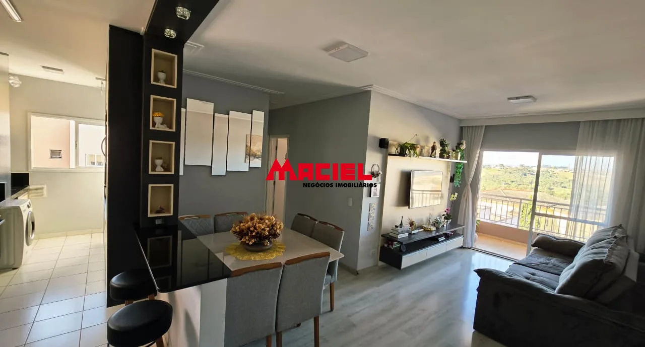 Comprar Apartamento / Padr&atilde;o em S&atilde;o Jos&eacute; dos Campos R$ 370.000,00 - Foto 3