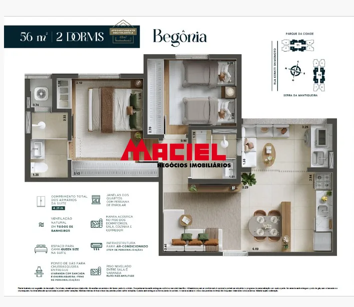 Comprar Apartamento / Padr&atilde;o em S&atilde;o Jos&eacute; dos Campos R$ 530.000,00 - Foto 1