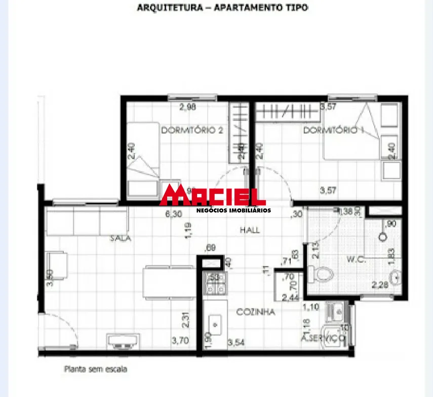 Comprar Apartamento / Padr&atilde;o em S&atilde;o Jos&eacute; dos Campos R$ 160.000,00 - Foto 11