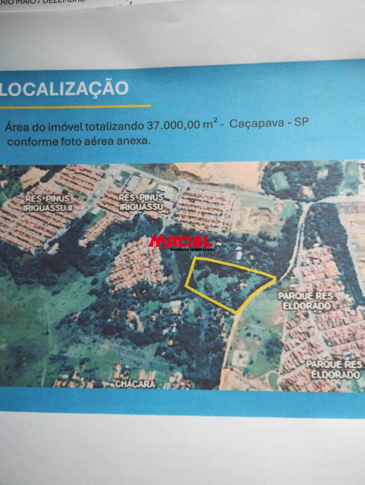 Comprar Rural / Ch&aacute;cara em Ca&ccedil;apava R$ 1.980.000,00 - Foto 1